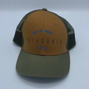 PATAGONIA Green/Brown Cap, OS